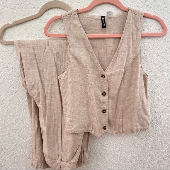 H&M linen suit set - Picture 1 of 10